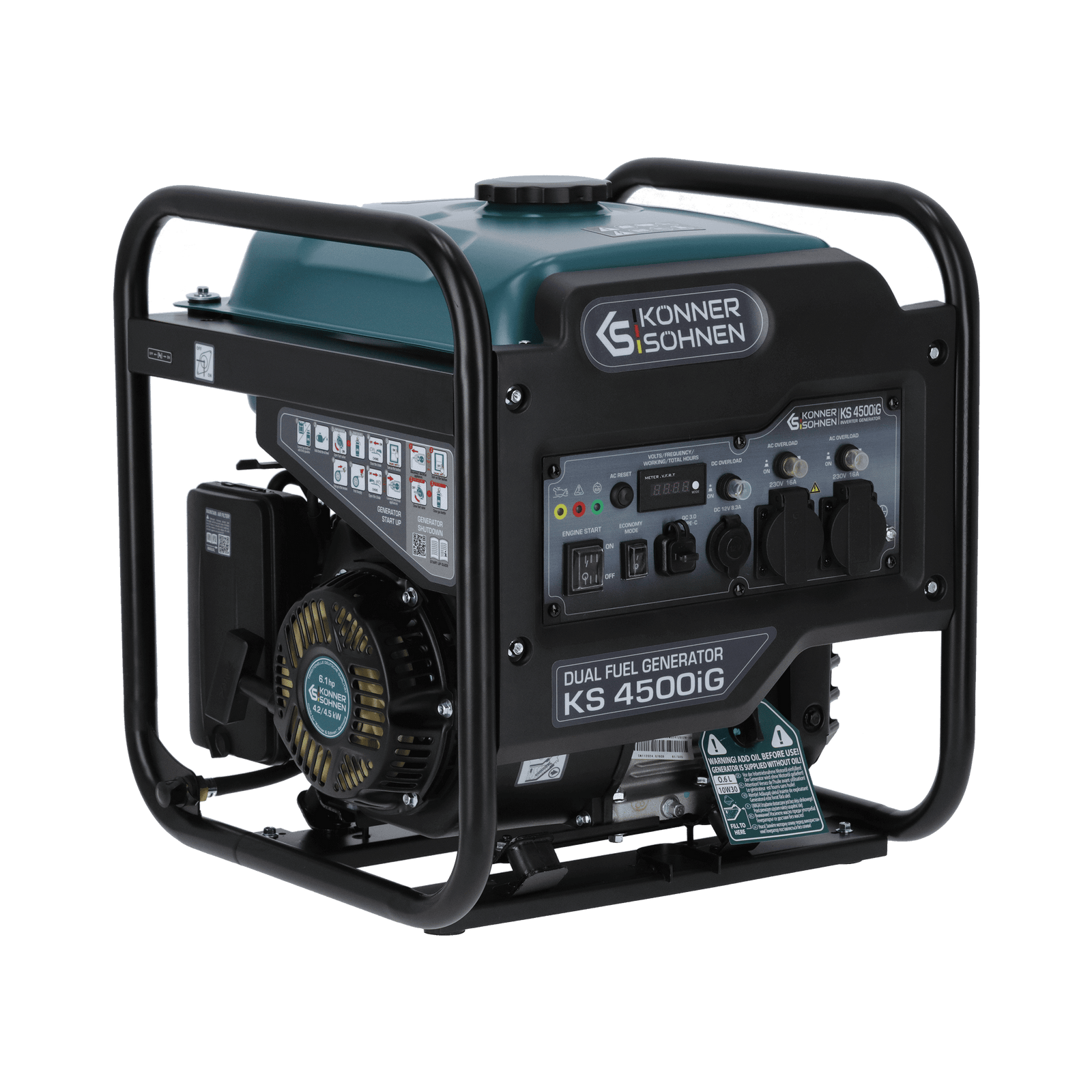 Generatore Inverter Bifuel KS 4500iG