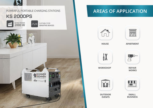 Bärbar solkraftsstation KS 2000PS