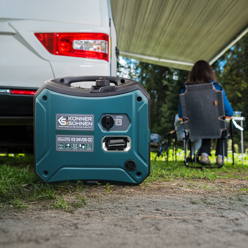 Γεννήτρια Σταθερής Τάσης KS 24VGS-DC με Σύστημα Διπλού Καυσίμου