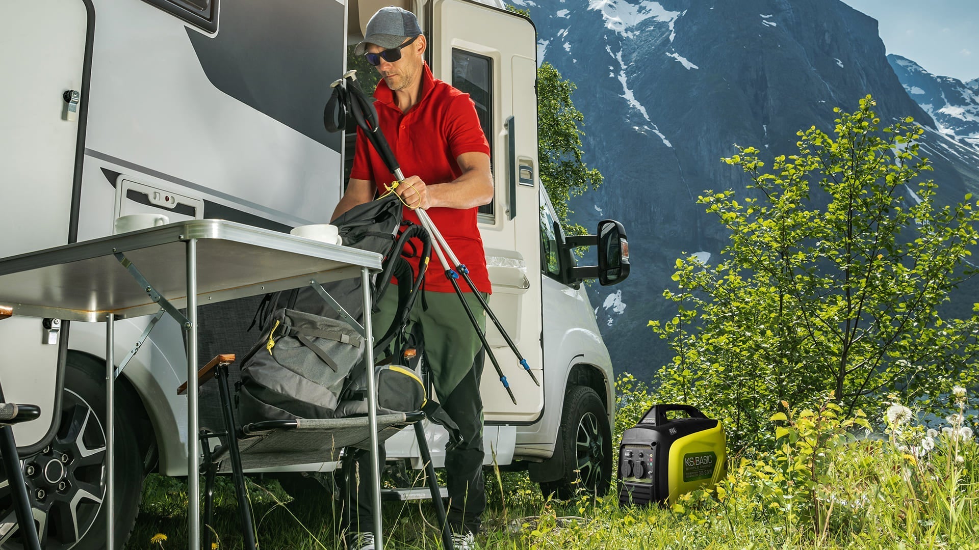 Inverter Generator KSB 33i S — Stable Power in Any Situation