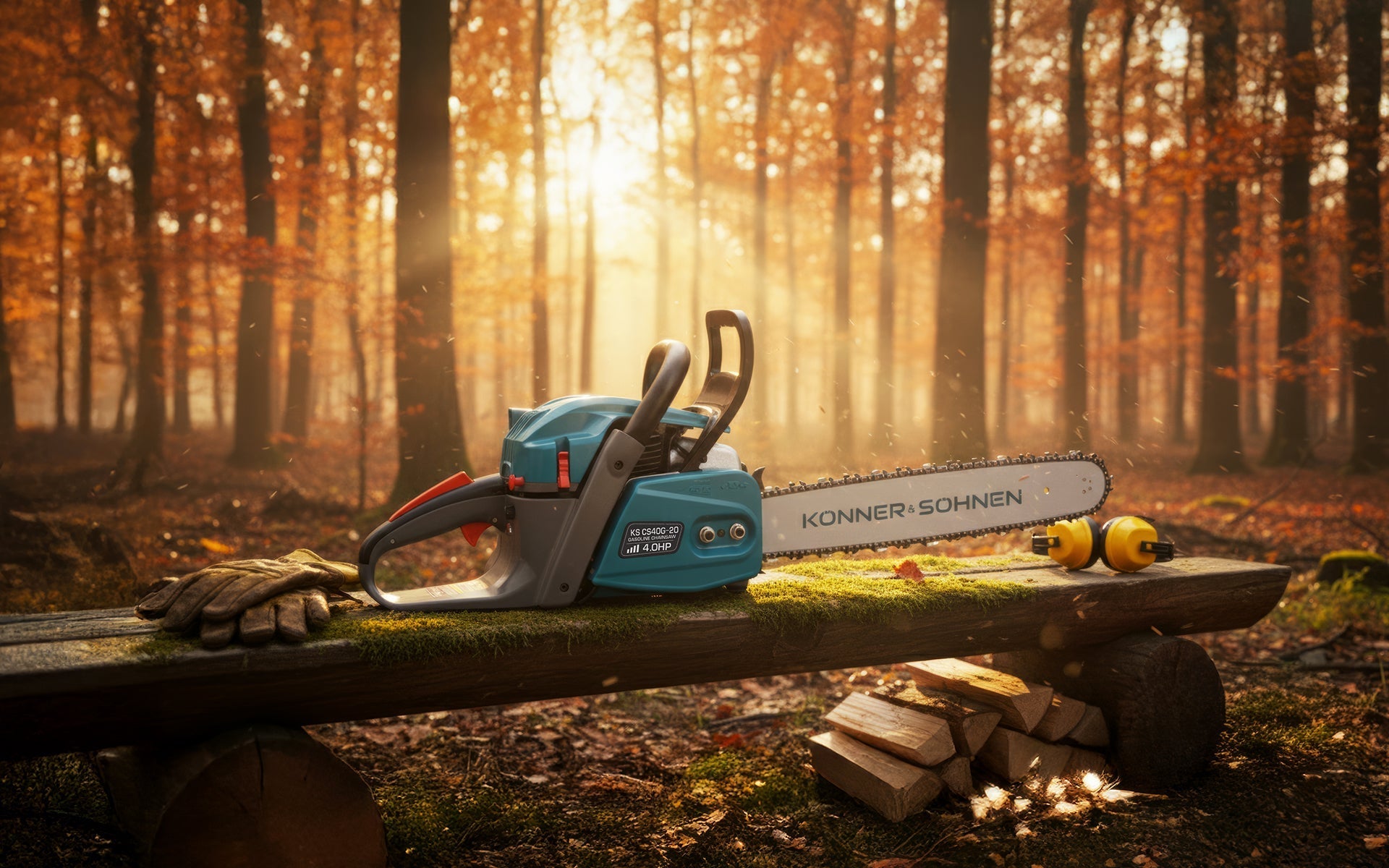 New in the range – KS CS40G-20 Gasoline Chainsaw from Könner & Söhnen®