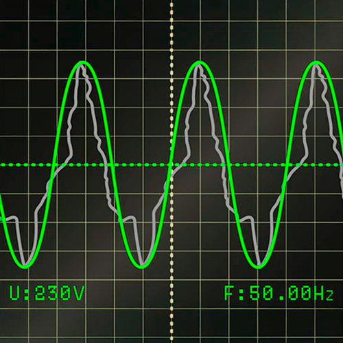Inverter technology with diesel engine in soundproof casing