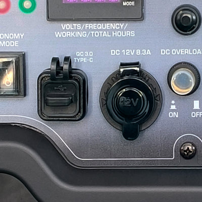 12V гнездо и USB изходи