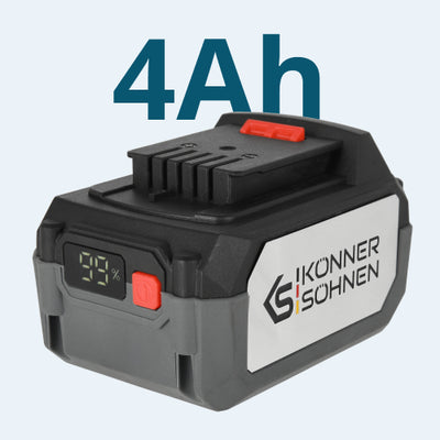 Capacité de 4 Ah