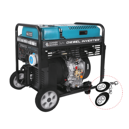 Diesel inverter generator KS 9500iDЕ ATSR