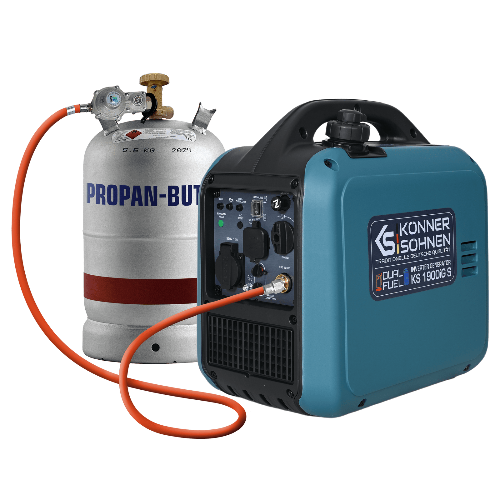 Invertergenerator (LPG/benzin) KS 1900iG S