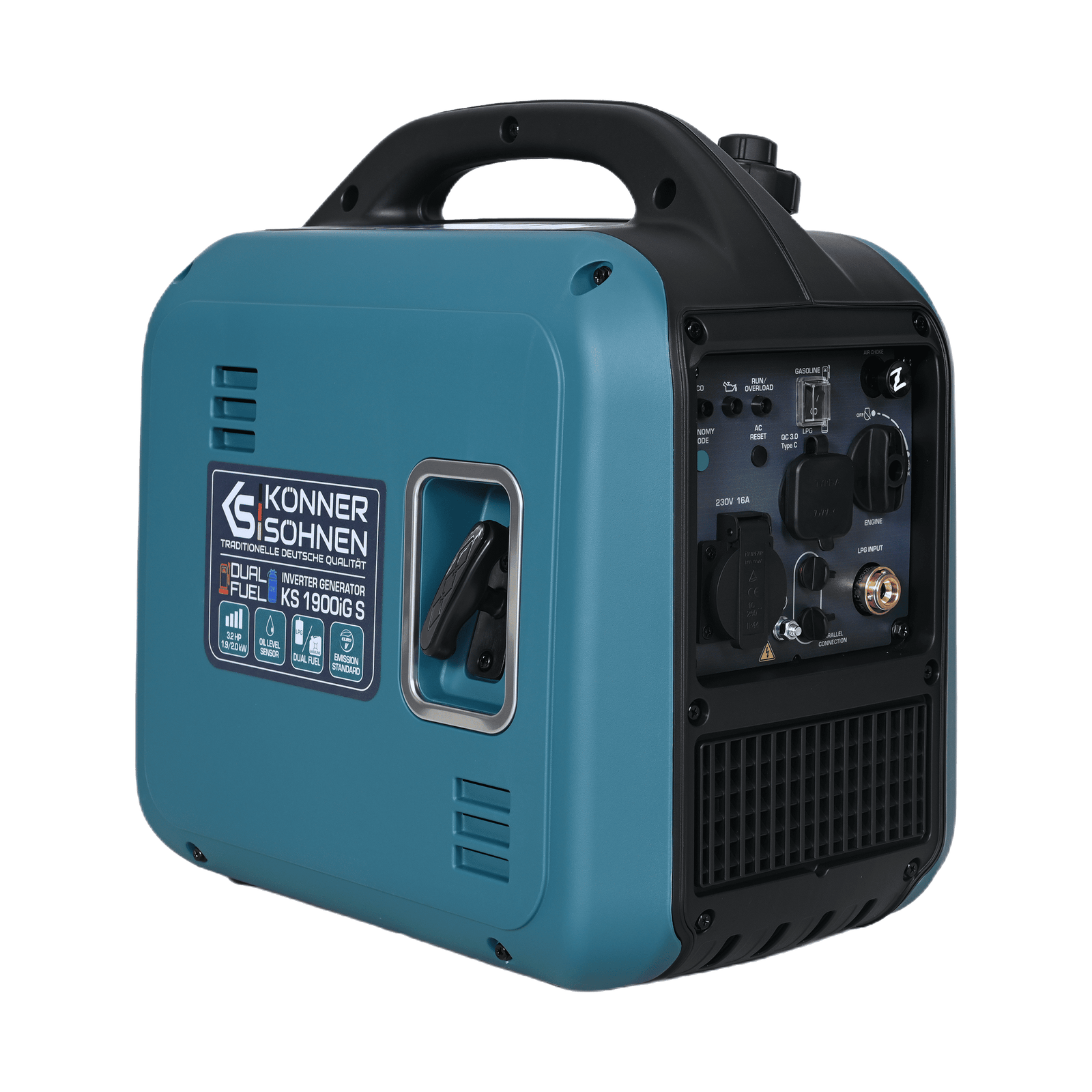 Invertergenerator (LPG/benzin) KS 1900iG S