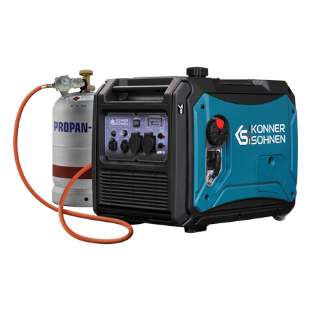 Generador inverter híbrido de gas/gasolina KS 4000iEG S