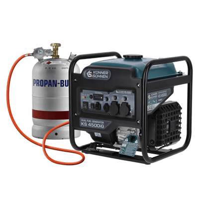 Dubbelt bränsle invertergenerator KS 4500iG