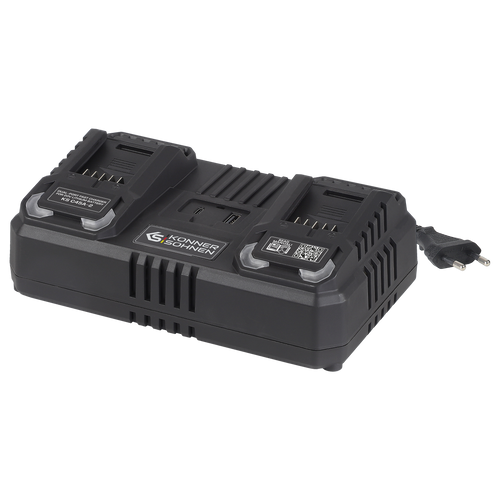 Doppel-Ladegerät für Akkubatterien 20 V KS C45A-2