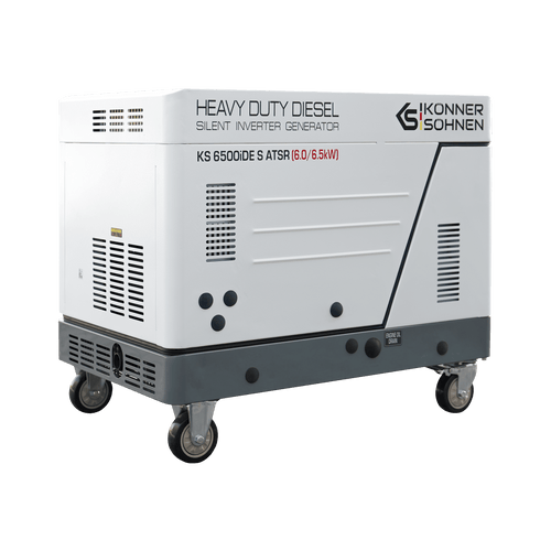 Diesel Inverter Generator i Lyddæmpet Kabinet KS 6500iDE S ATSR