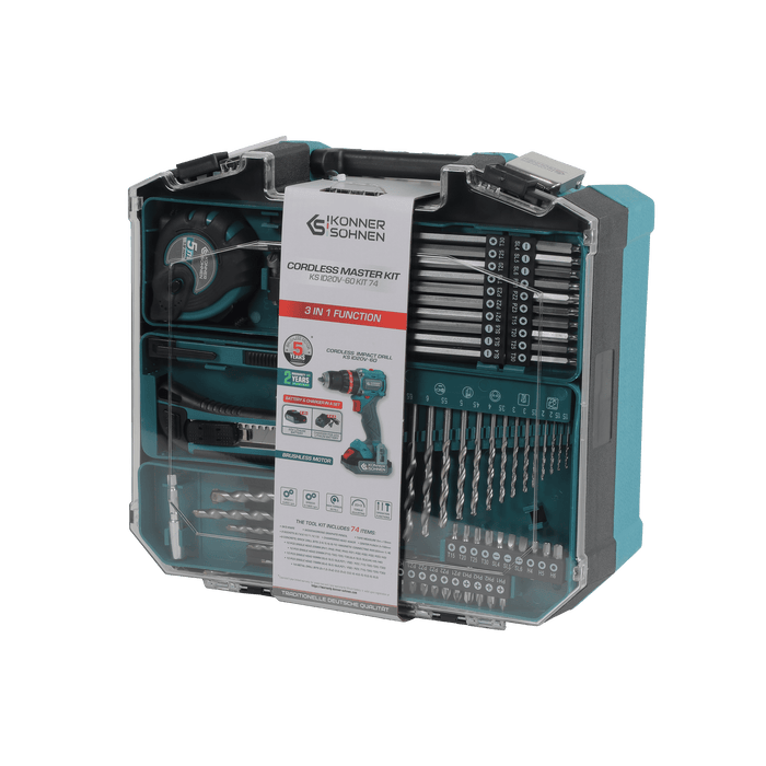 Sladdlös Master Set KS ID20V-60 KIT 74