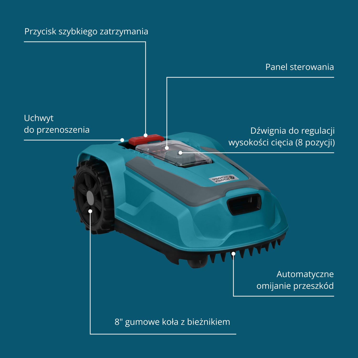 Robot koszący KS 22RLM (Odnowiony – stan dostateczny)