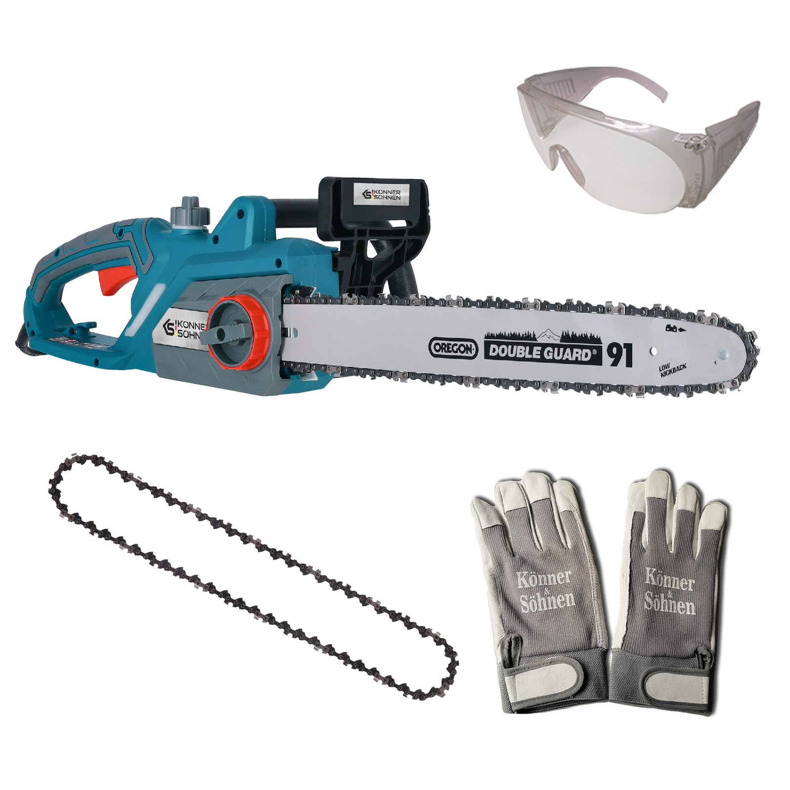 SET3: KS CS2400-18 + KS GL-1 + KS Handschuhe L + 91P062X