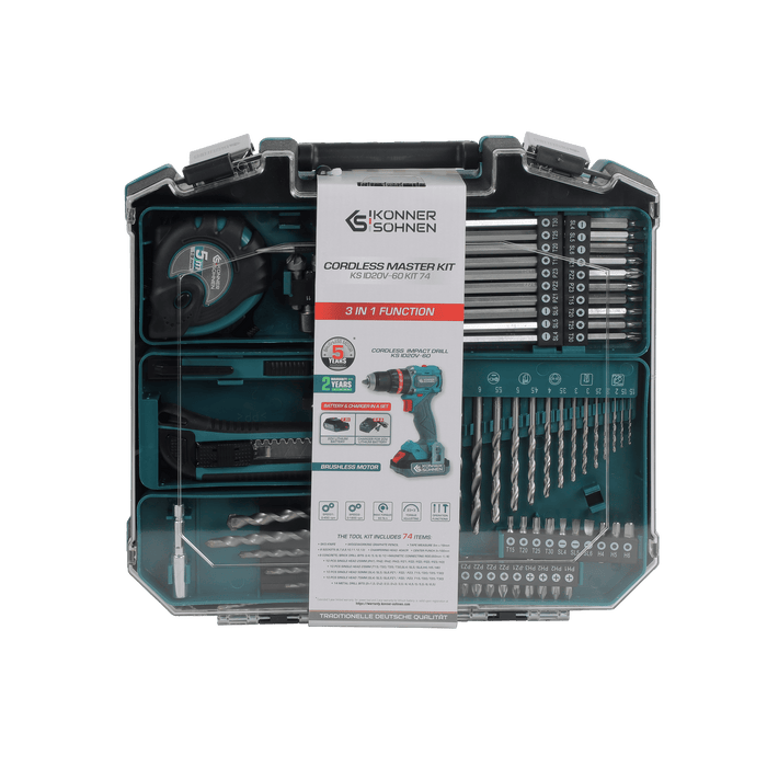 Sladdlös Master Set KS ID20V-60 KIT 74