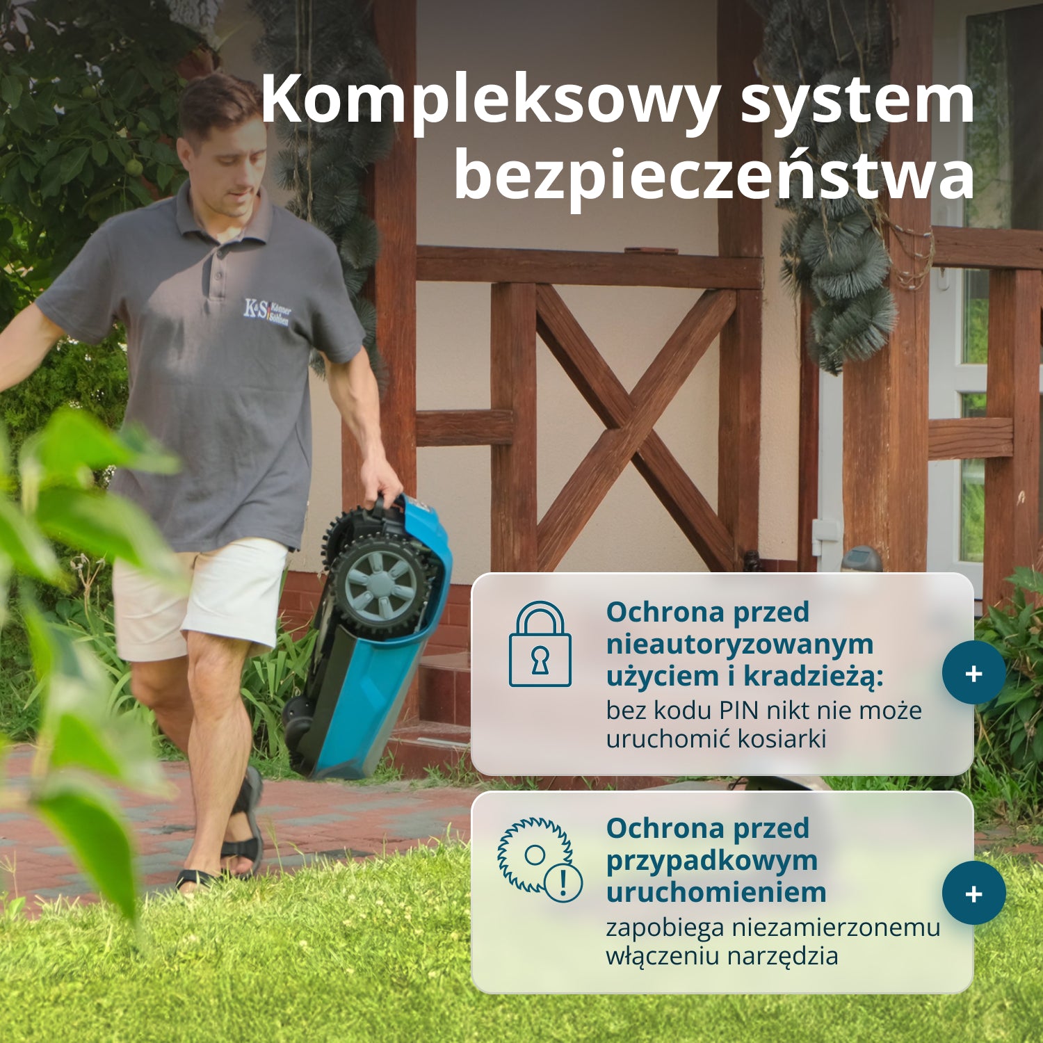 Robot koszący KS 22RLM (Odnowiony – stan dostateczny)