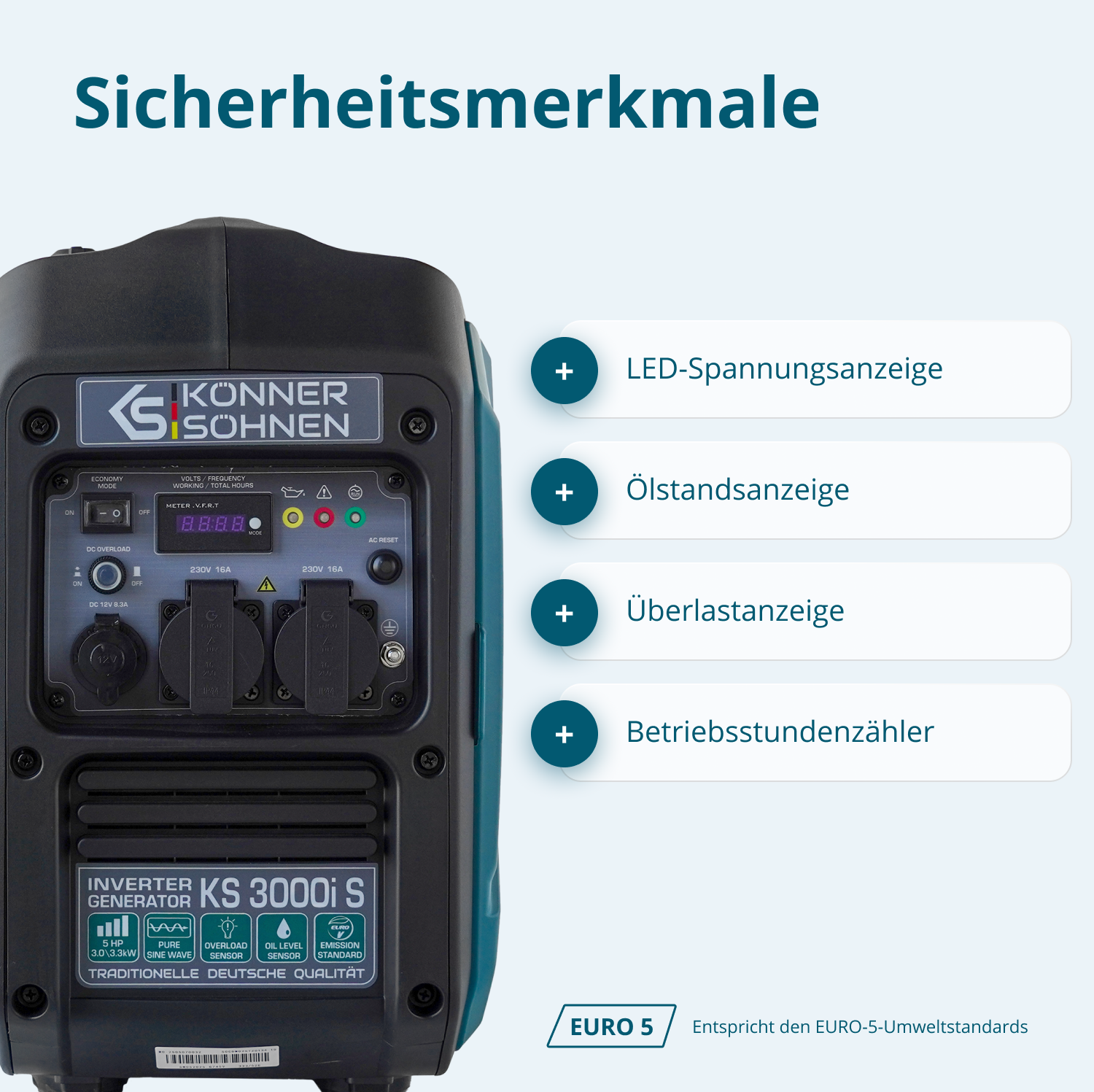 Invertergenerator KS 3000i S