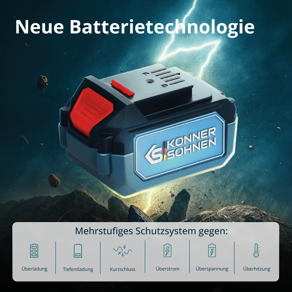 Akku-Gartenschere KS CPS20V-40 Case PLUS