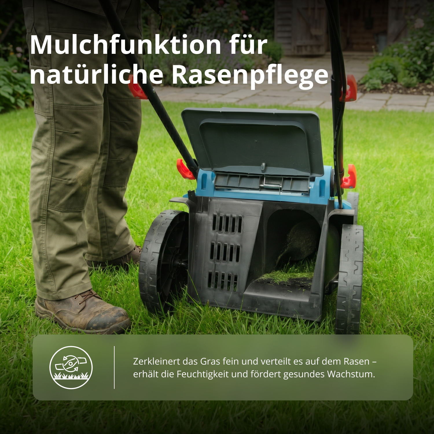 Aktion Rasenpflege-Set KS 43LM-BCT40V-SET