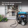 Gasoline generator "Könner & Söhnen" KS 15-1E ATSR thumbnail