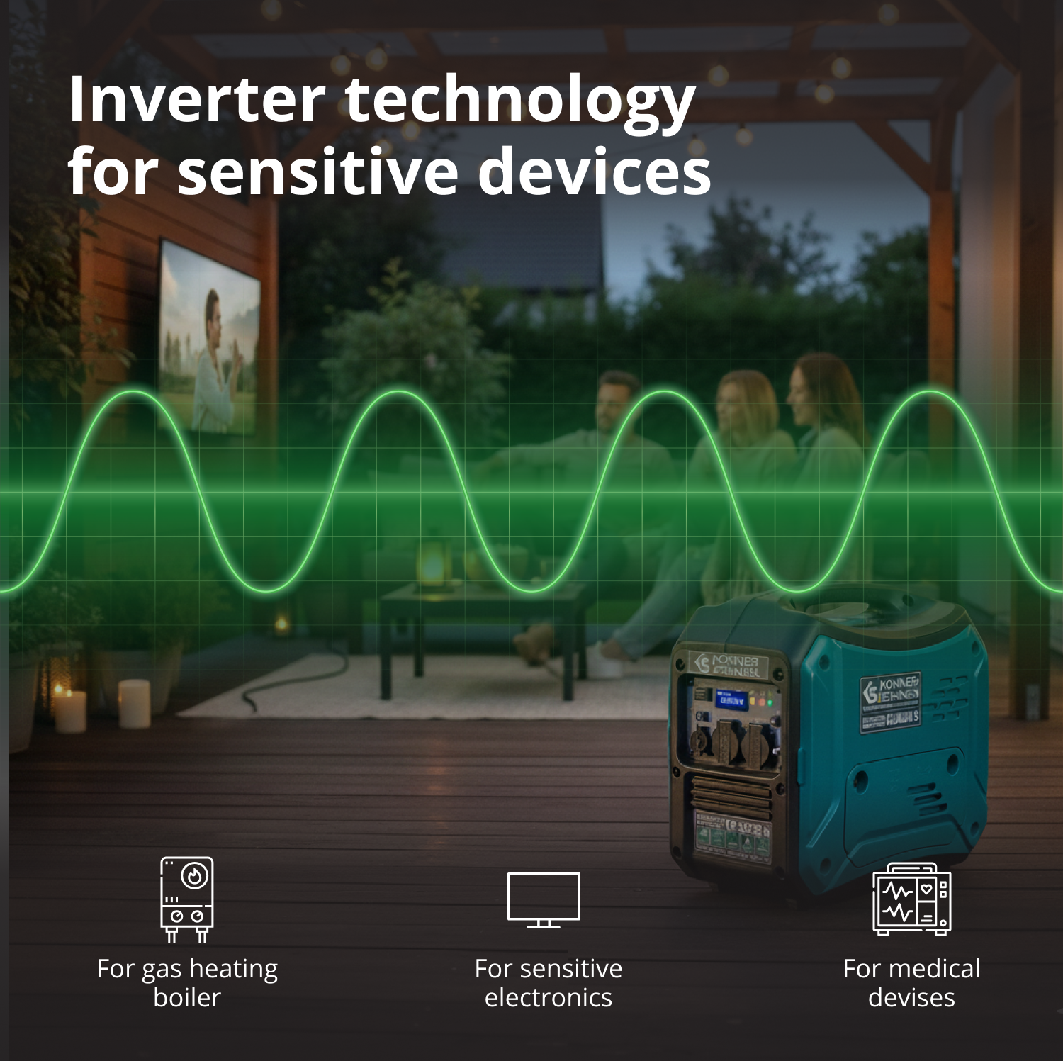 Inverter generator KS 3000i S