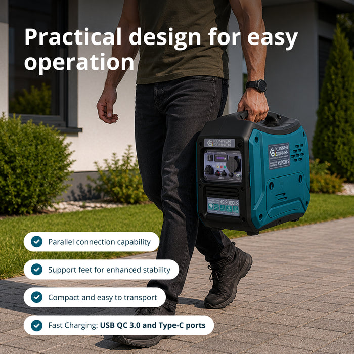 Inverter generator KS 2000i S