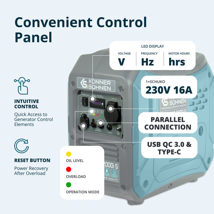 Inverter generator KS 2000i S