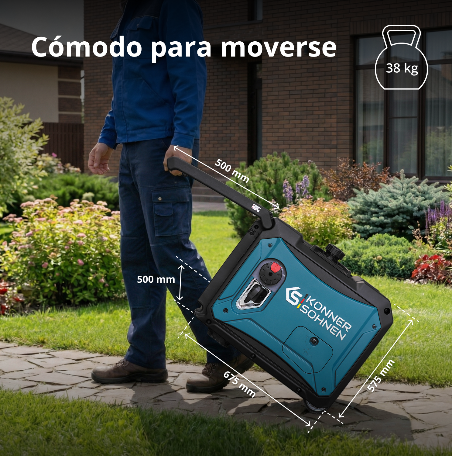 Generador inverter Könner & Söhnen KS 4000iE S