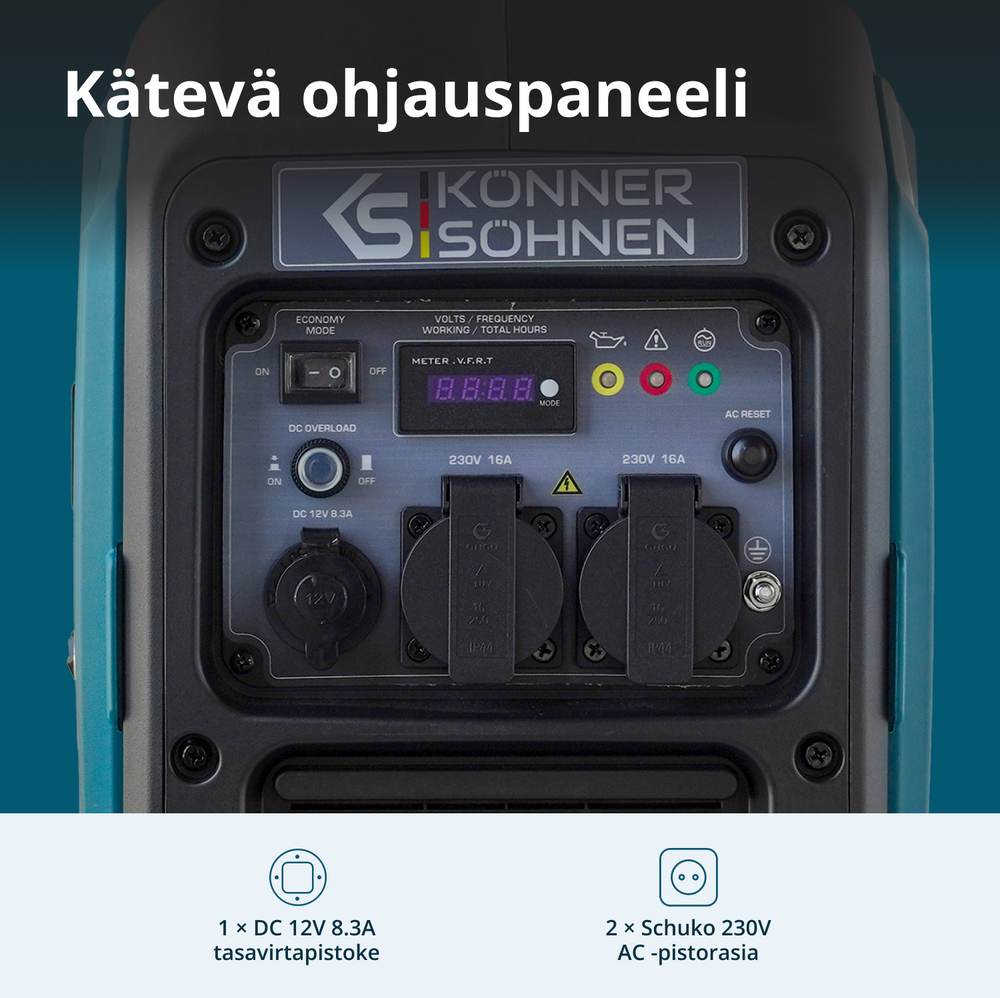 Invertterigeneraattori KS 3000i S