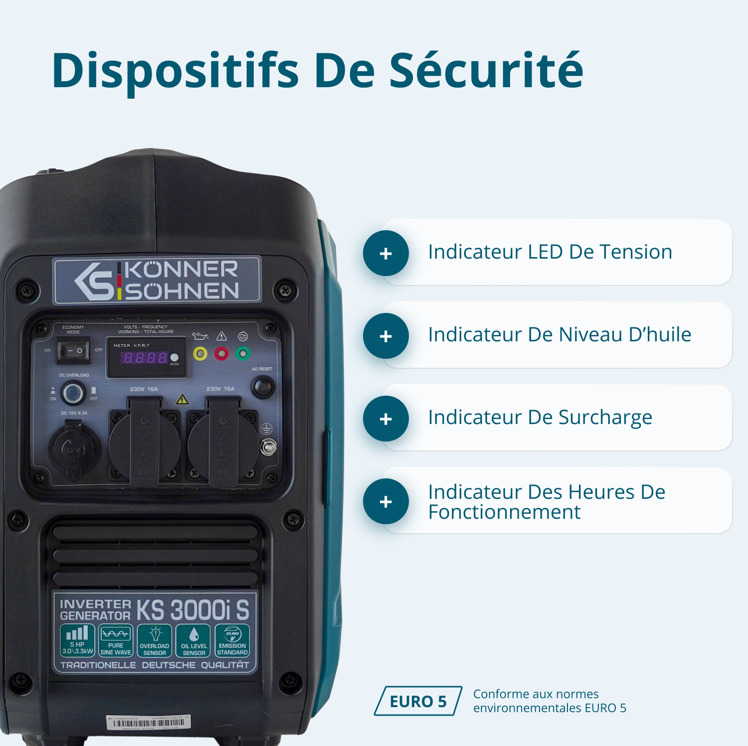 Инвертер генератор KS 3000i S