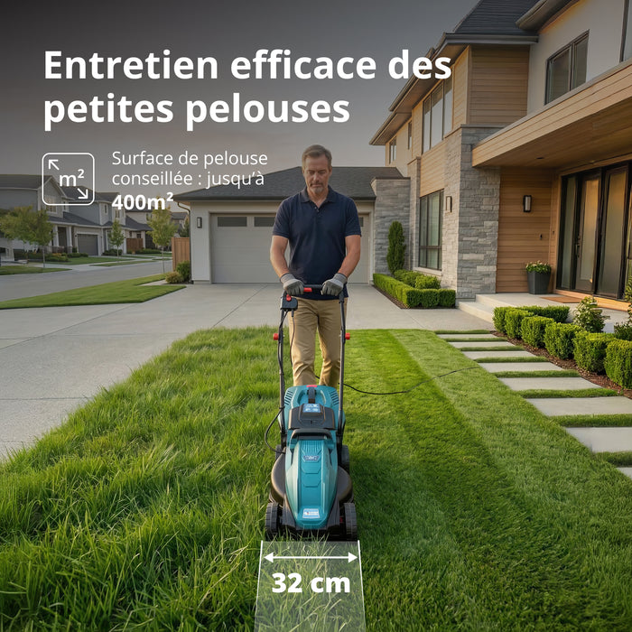 Elektrická sekačka na trávu KS 32LM12-BL