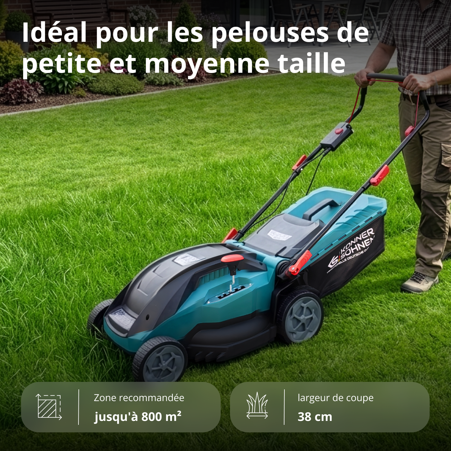 Rasaerba Elettrico KS 38LM16-BL