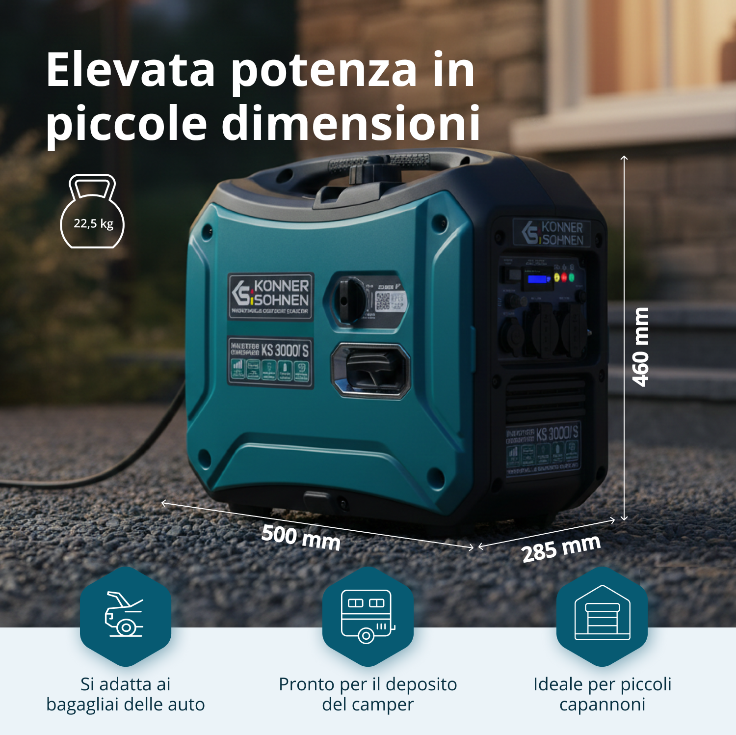 Generatore inverter KS 3000i S