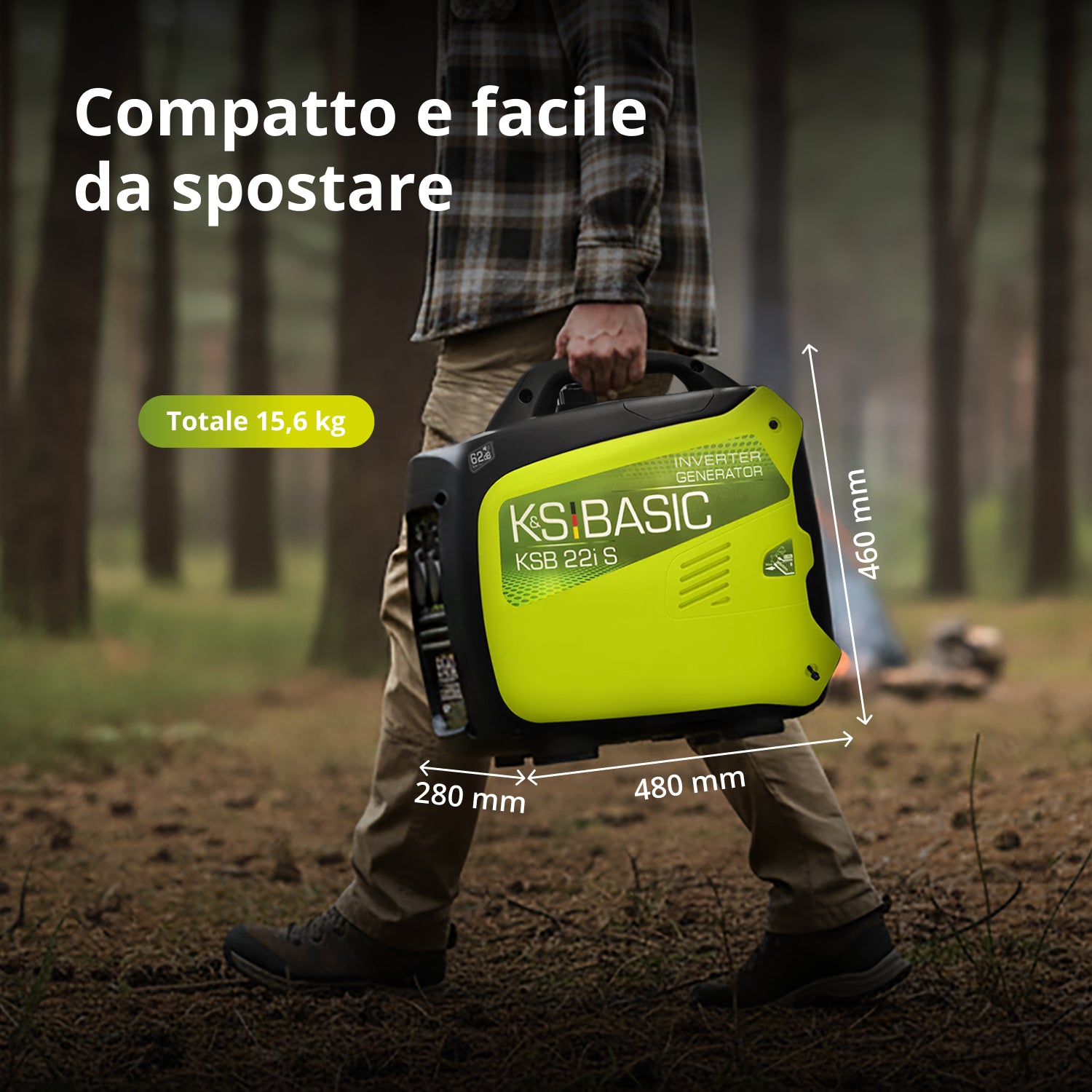 Generatore di inverter KSB 22i S