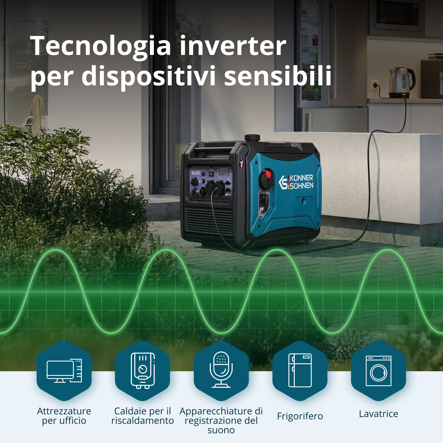 Generatore di inverter KS 4000iE S