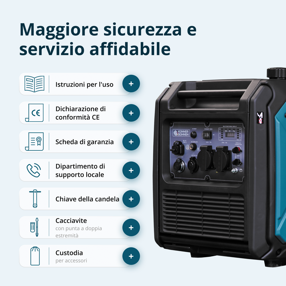 Generatore di inverter KS 4000iE S