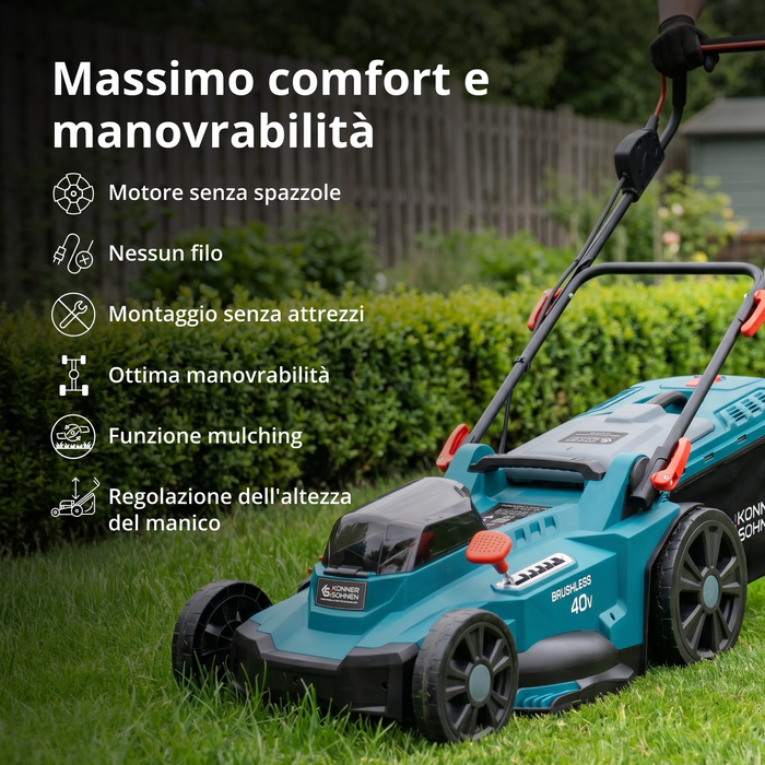 Tosaerba senza fili KS 43LM-40V
