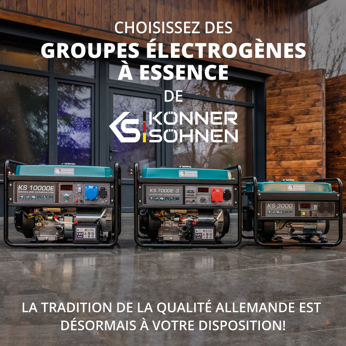 Benzinski generator „Könner & Söhnen“ KS 2900