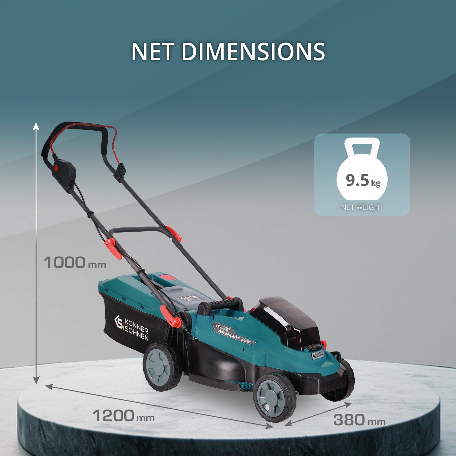 Ασύρματο χλοοκοπτικό KS 33LM-20V