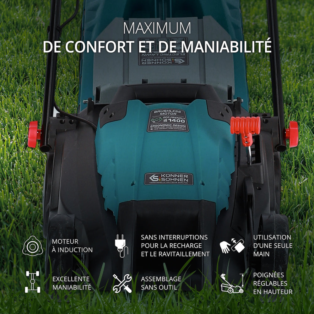 Cortador de relva elétrico KS 38LM-BL