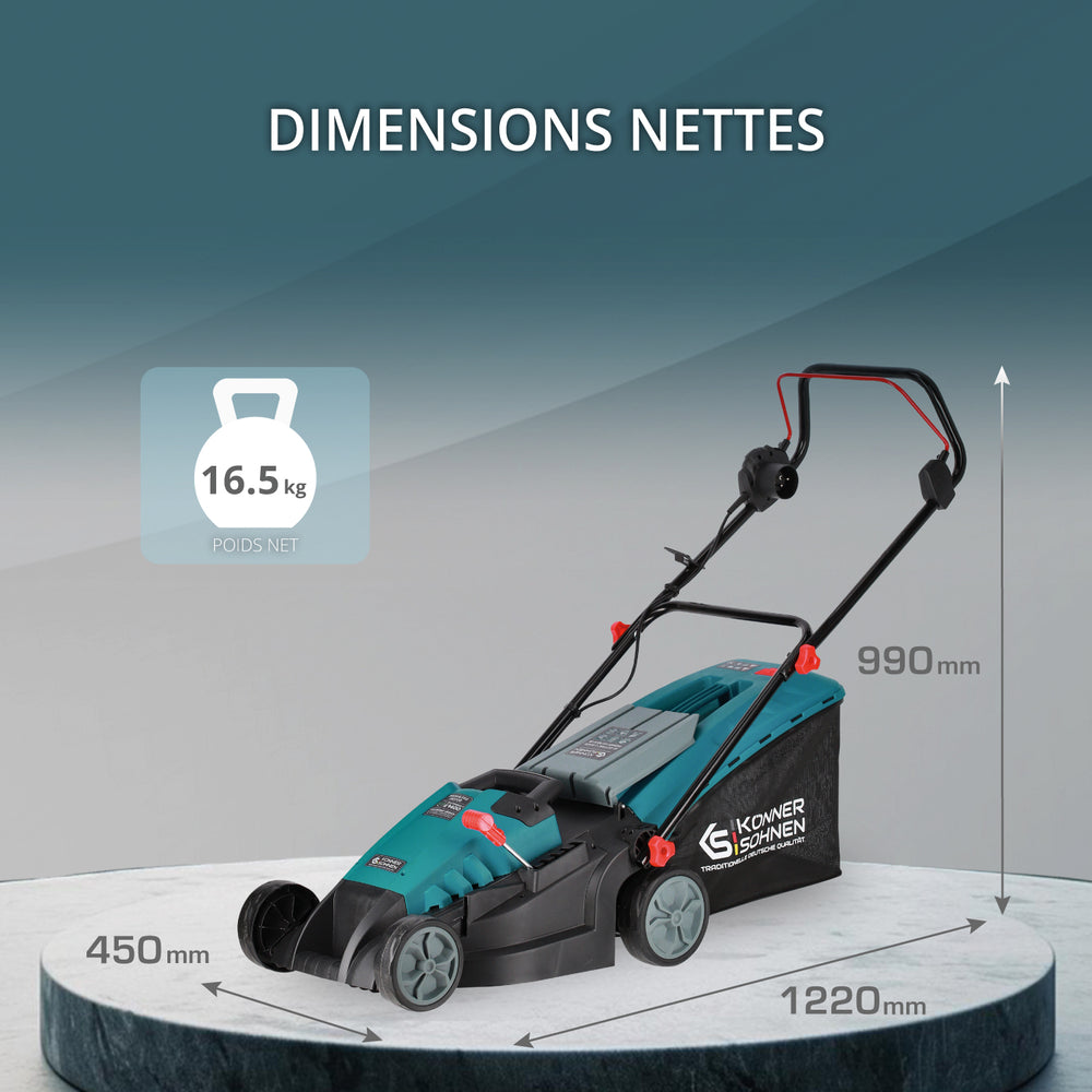 Elektrisk plæneklipper KS 38LM-BL