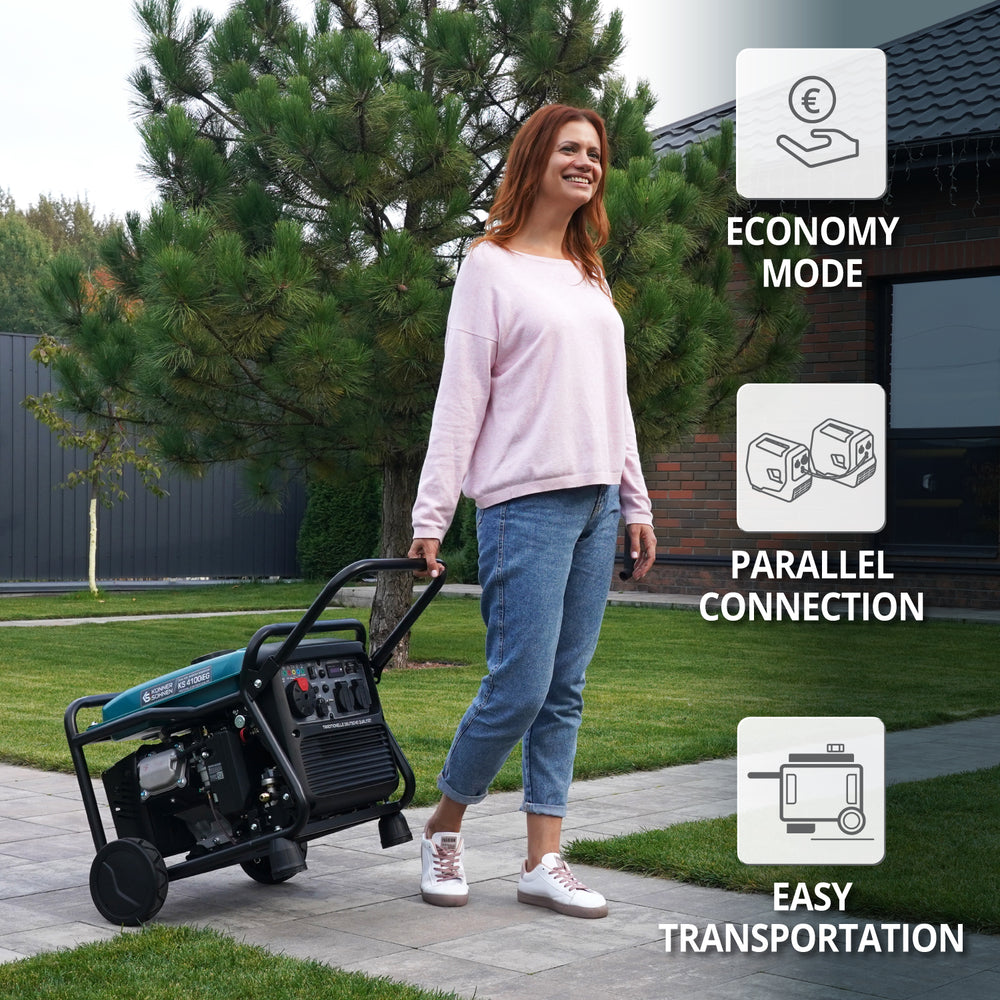 Generator cu inverter pe GPL/benzină KS 4100iEG