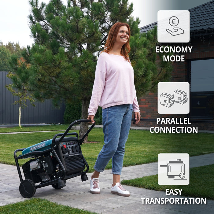 Generator cu inverter pe GPL/benzină KS 4100iEG
