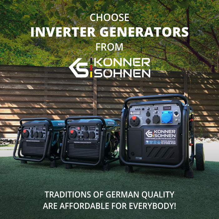 Generator cu inverter pe GPL/benzină KS 4100iEG