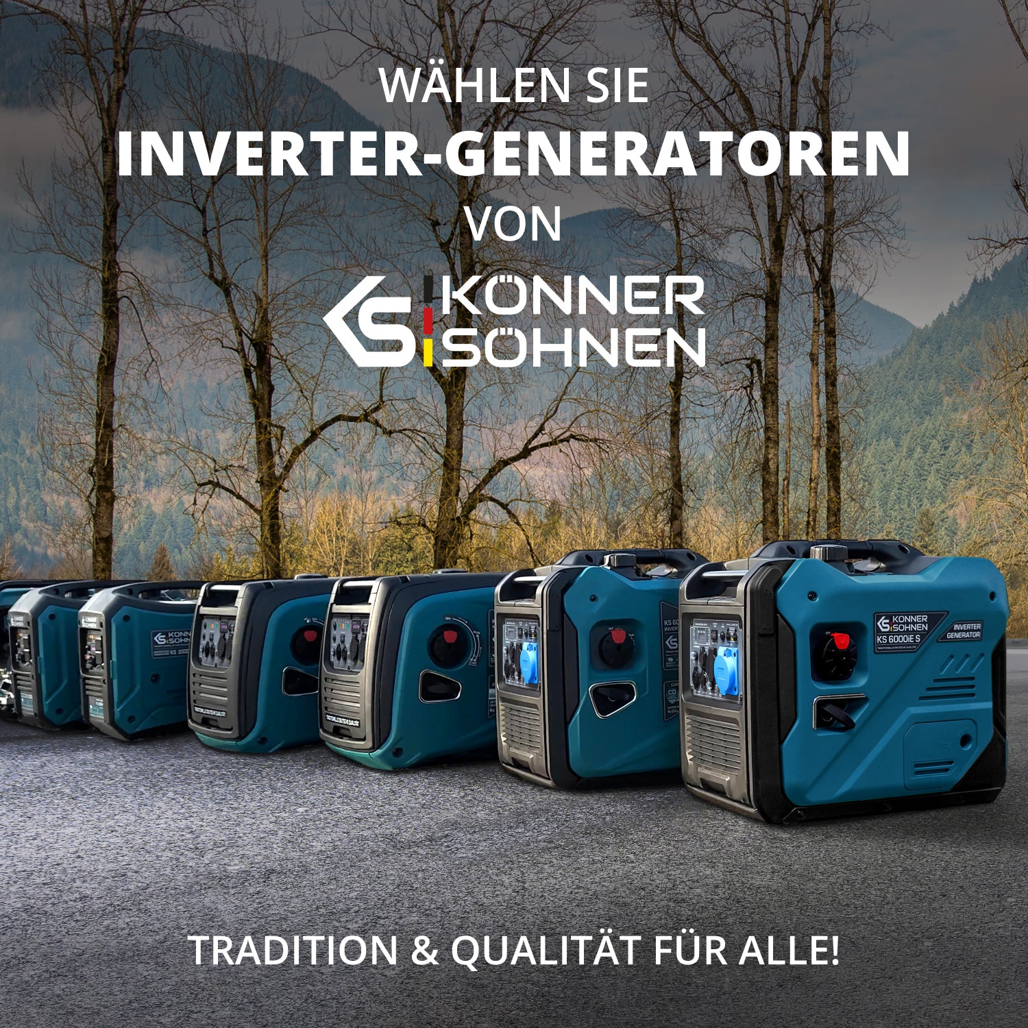 Inverter-Generator KS 5500iES ATSR (B-Ware Sehr gut)
