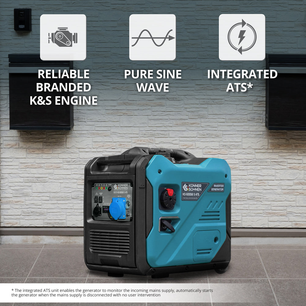 Αντιστροφέας γεννήτριας KS 6000iE S ATS