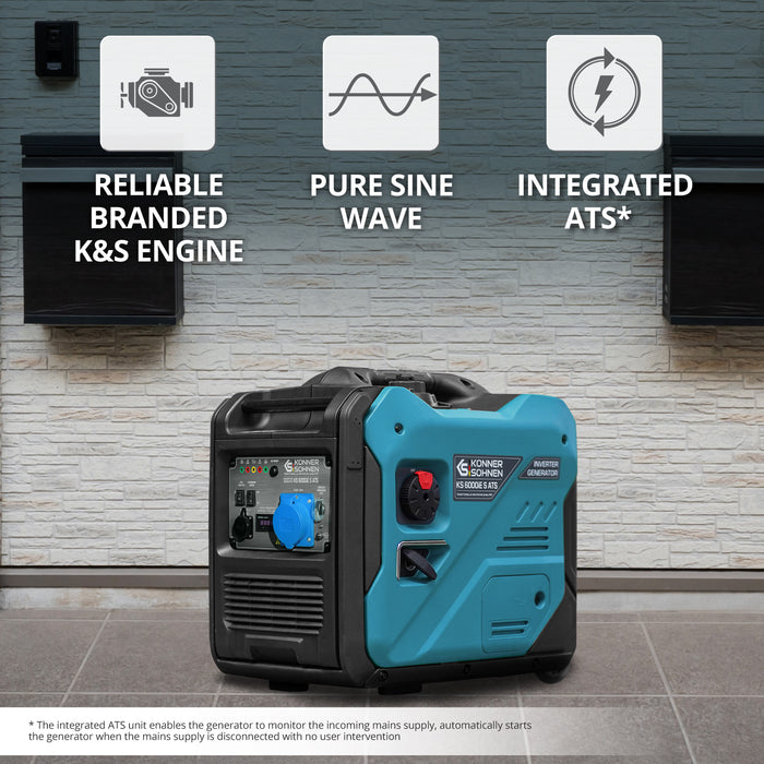 Αντιστροφέας γεννήτριας KS 6000iE S ATS