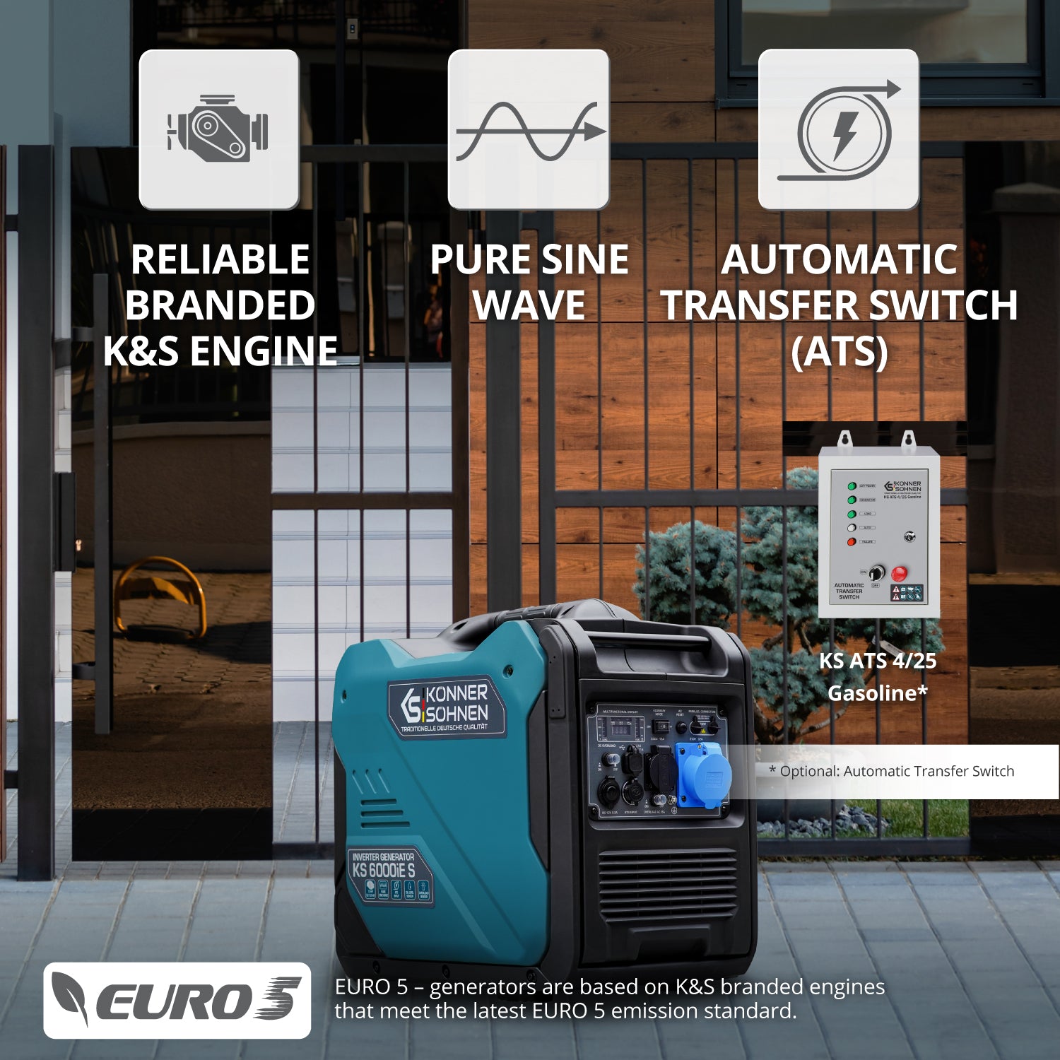 Generator cu inverter KS 6000iE S