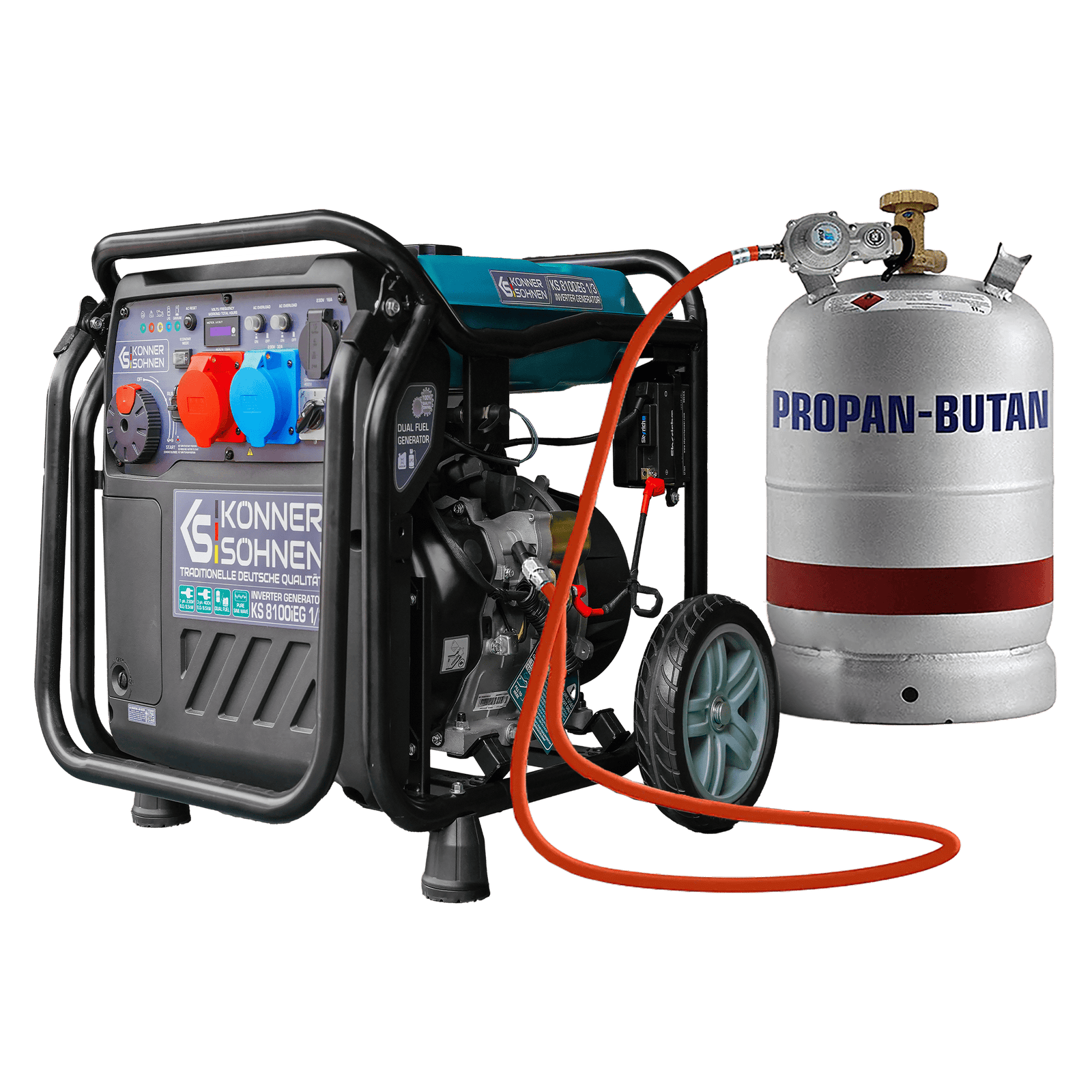 Inverter-Generator KS 8100iEG 1/3