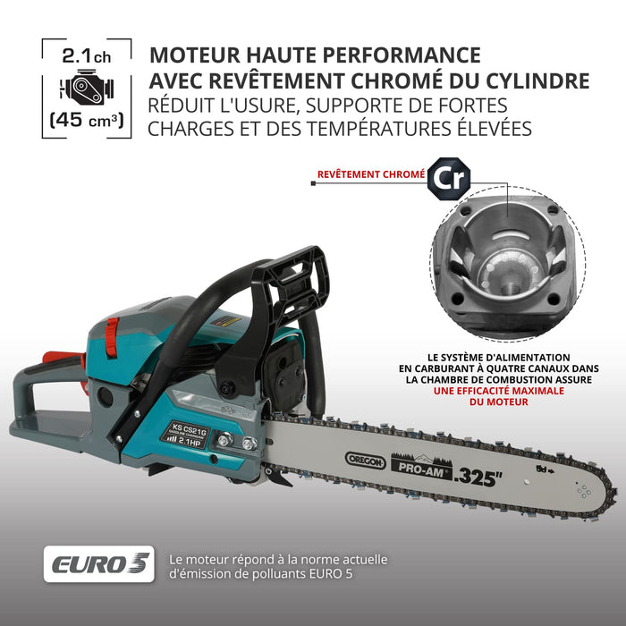 Benzinska motorna testera KS CS21G-16-1